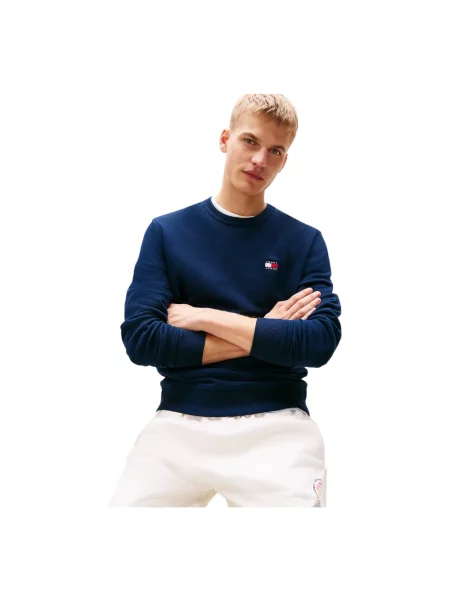 Bluza Tommy Jeans niebieska