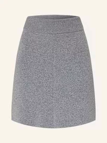 Sosue Úpletová Sukně Z Merino Vlny šedá