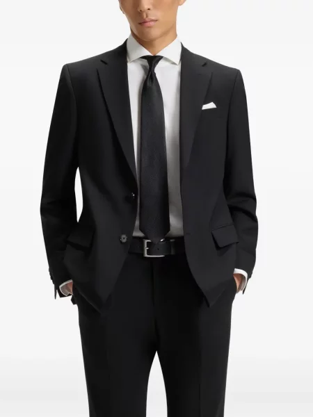 Curea Boss din piele negru
