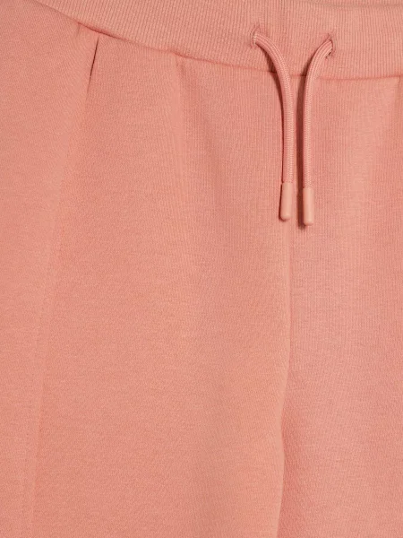 Дитячі Спортивні штани GUESS бавовна/поліестер рожевий