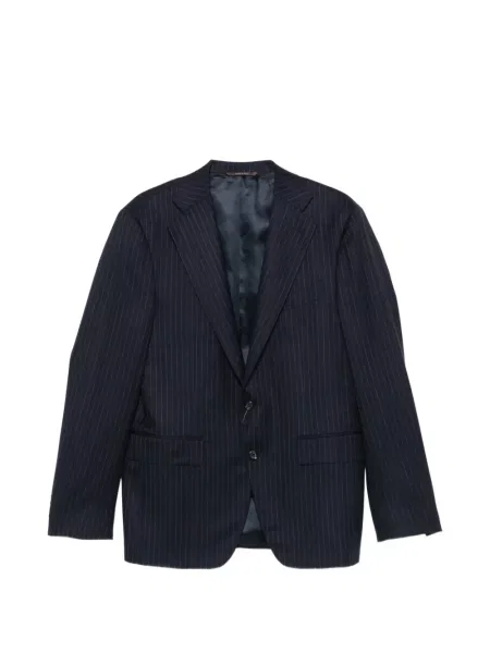 Costum Canali de lână albastru