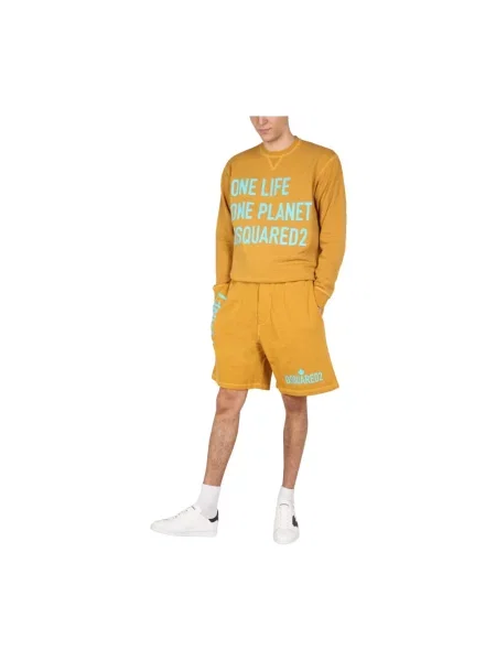 Bermudy Dsquared2 żółte