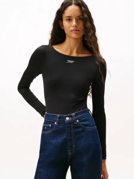 Tommy Jeans body negru