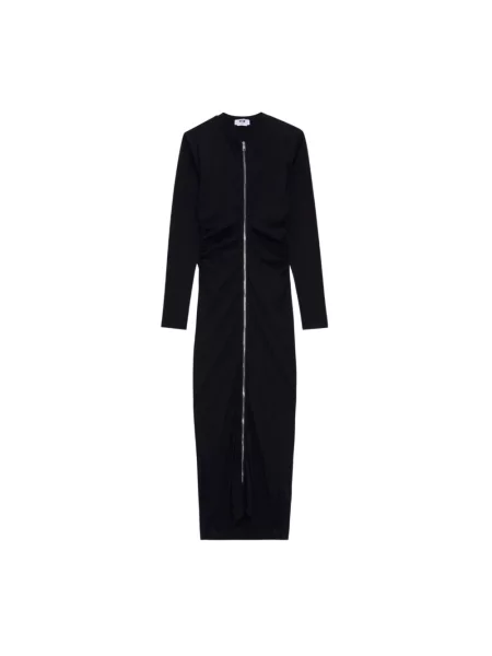 Sukienka maxi Msgm czarna