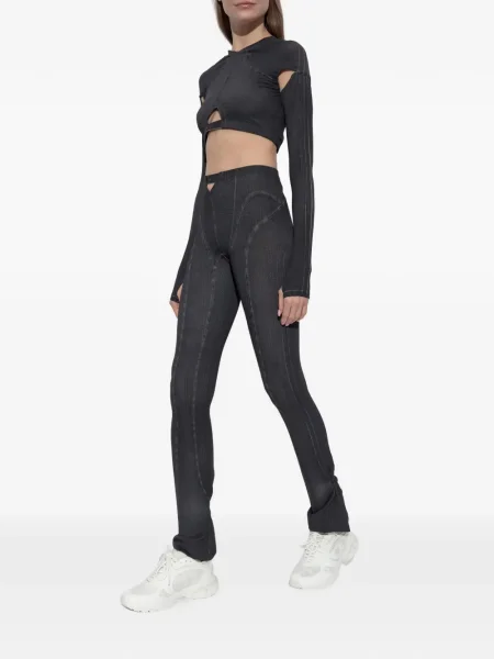Top Nike lung negru