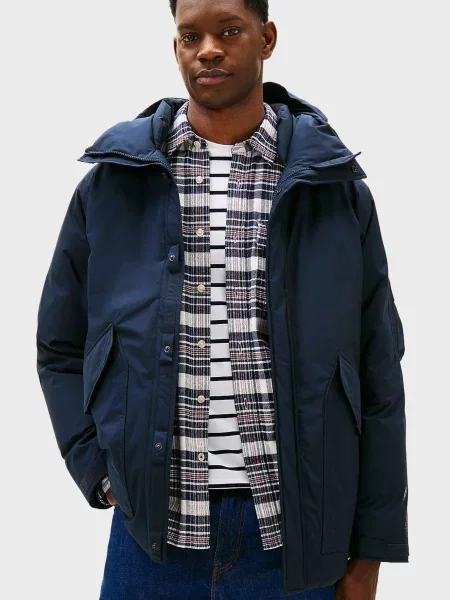 Пуховик Tommy Hilfiger синій