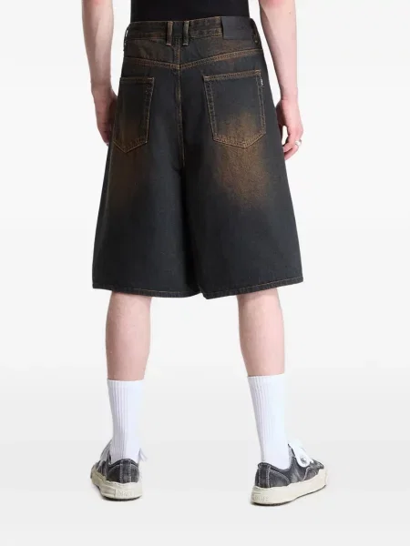 Pantaloni scurți Wasted negru