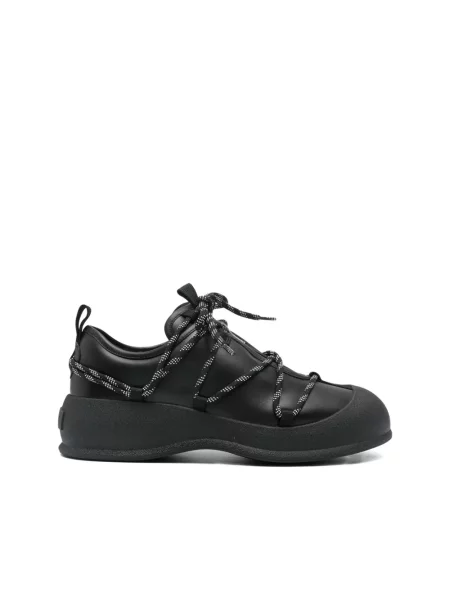 Sneakersy Bally zamszowe czarne