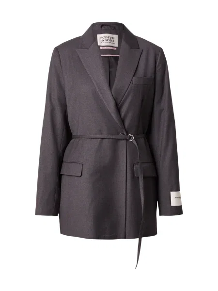 SCOTCH & SODA Sacou CORE metalic gri