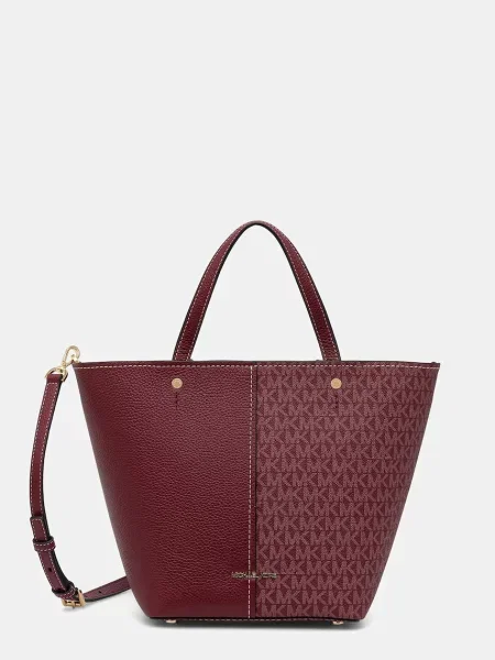 Чанта MICHAEL Michael Kors FLORA бордо