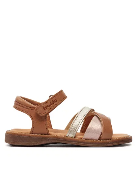 Sandály Froddo Lore N-Straps M hnědá