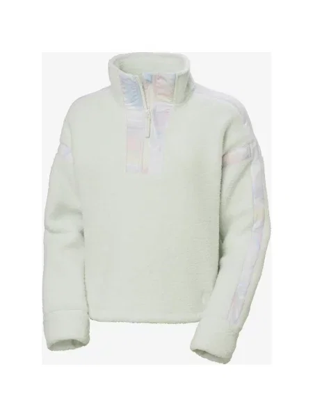 Polar Helly Hansen Imperial Pile Half Zip Zielony Blady S biały