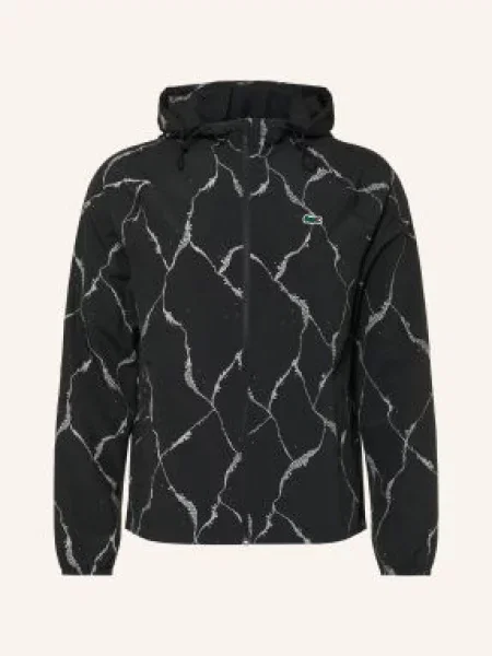 Lacoste Bunda Na Trénink černá