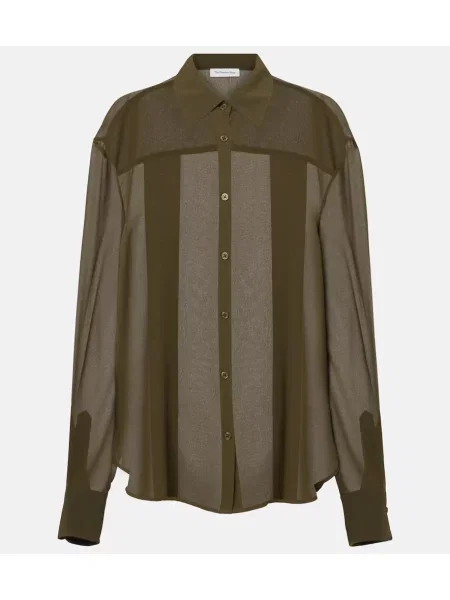 Cămașă The Frankie Shop verde