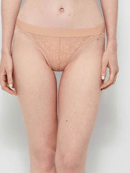 Кружевные трусики слипы чорні