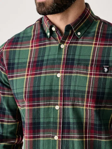 Клетчатая рубашка U.s. Polo Assn.