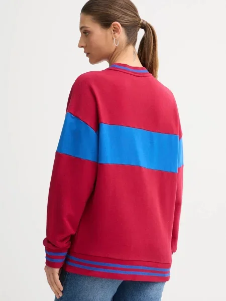 Кофта United Colors of Benetton x Stranger Things з принтом бордовий