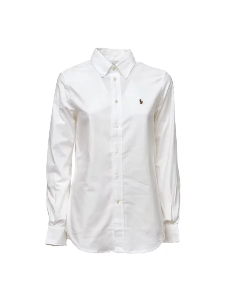 Koszula Polo Ralph Lauren z twillu biała