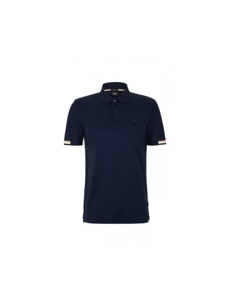 BOSS polo Parlay niebieska