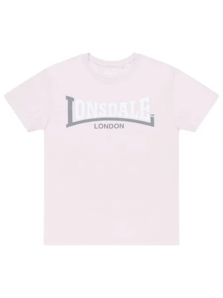 T-shirty Lonsdale Two Tone biała