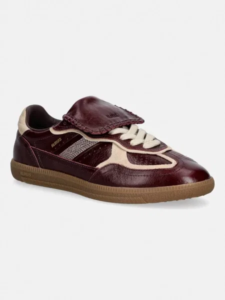 Alohas sneakers din piele Club bordo