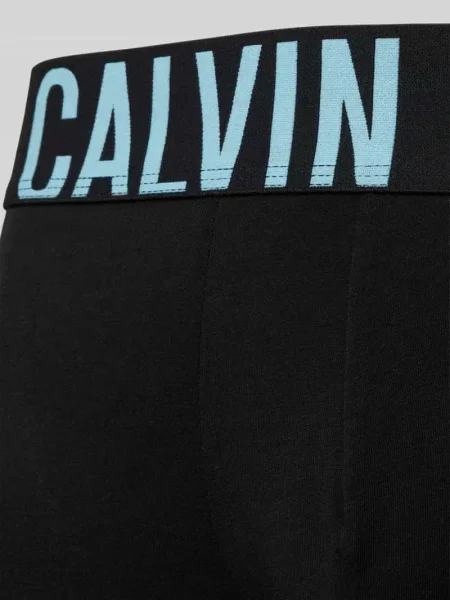 Bokserki w Zestaw 3 szt. z Elastyczny z logo Calvin Klein Underwear czarne
