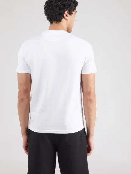 Guess Tricou Colorat alb