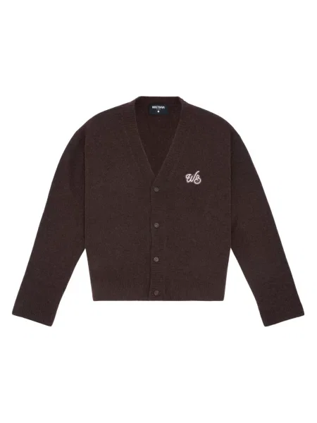 Kardigan Wrstbhvr wełniany brązowy