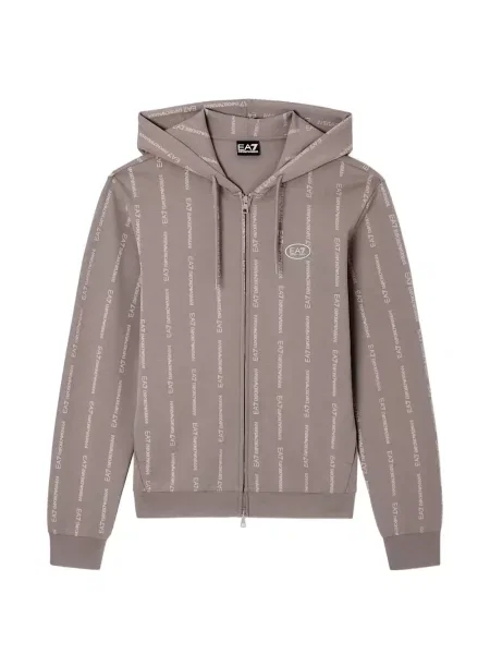 Hanorac cu glugă Ea7 Emporio Armani cu imagine