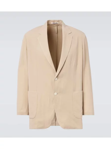 Gyapjú zakó Auralee bézs