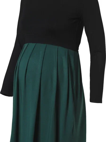 Bebefield Rochie / verde smarald negru