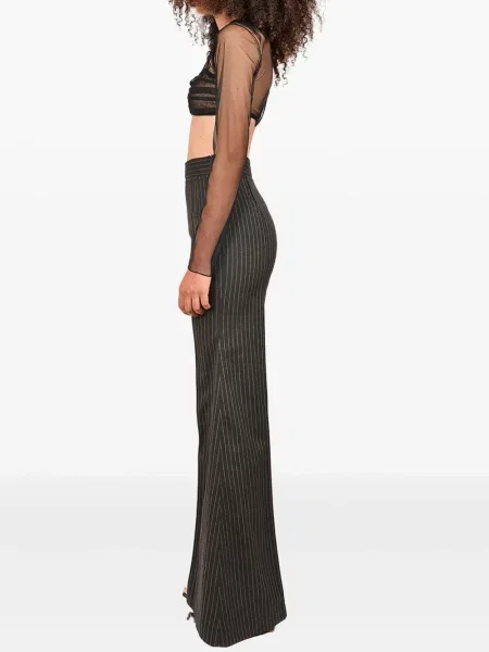 Cropp top Ioana Ciolacu transparente negru