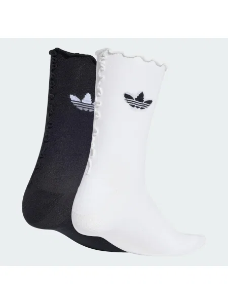 ADIDAS ORIGINALS Ponožky Ruffle čierna biela