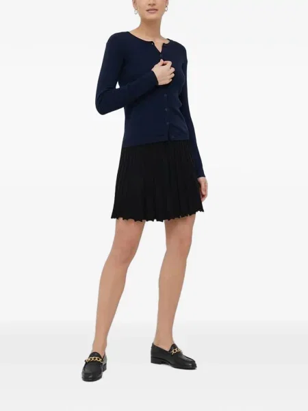 Cardigan Benetton tricotate albastru