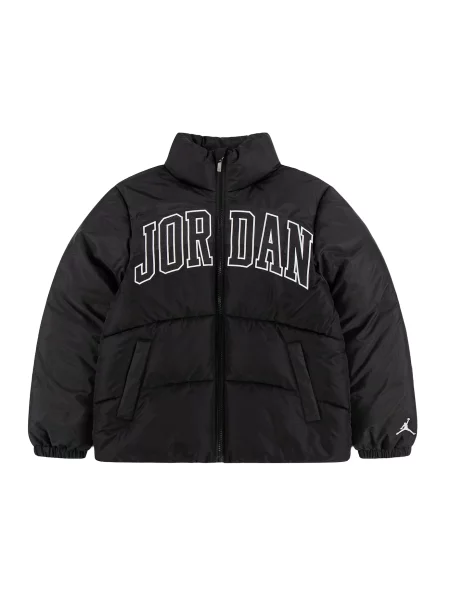 Jordan Geacă de primăvară-toamnă negru alb