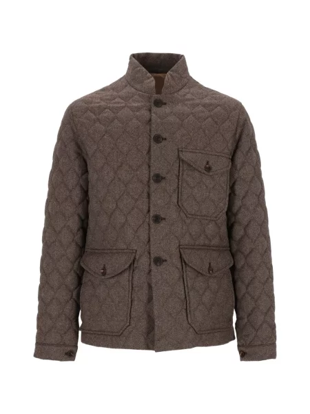 Matlasat geacă Emporio Armani maro
