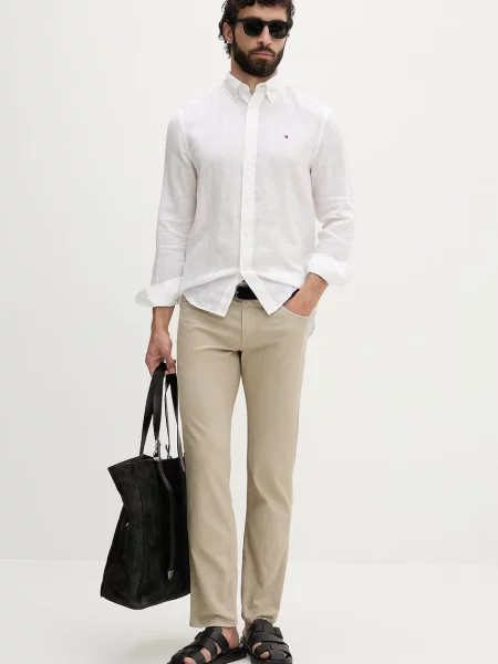 Guess штани slim fit з бавовною ANGELS