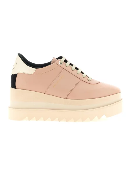 Sneakersy Stella Mccartney skórzane różowe