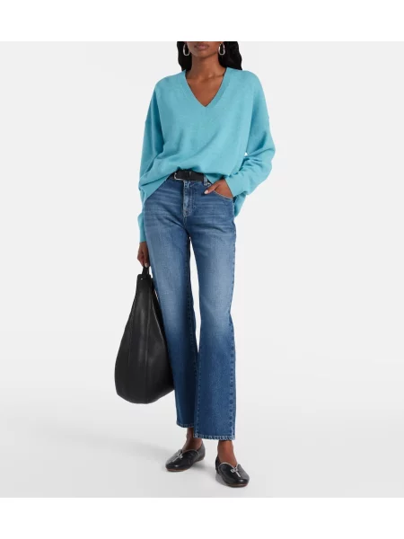 Blugi drepți Ag Jeans albastru