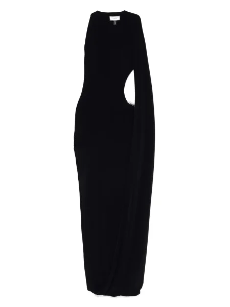 Rochie Nissa din jerseu de costum negru