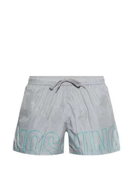 Slip de baie Moschino cu imagine gri