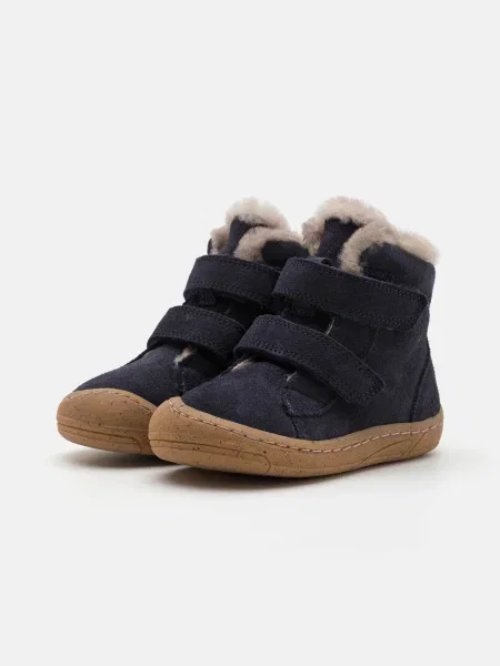 Froddo Čižmy Minni Suede S Modrá béžová