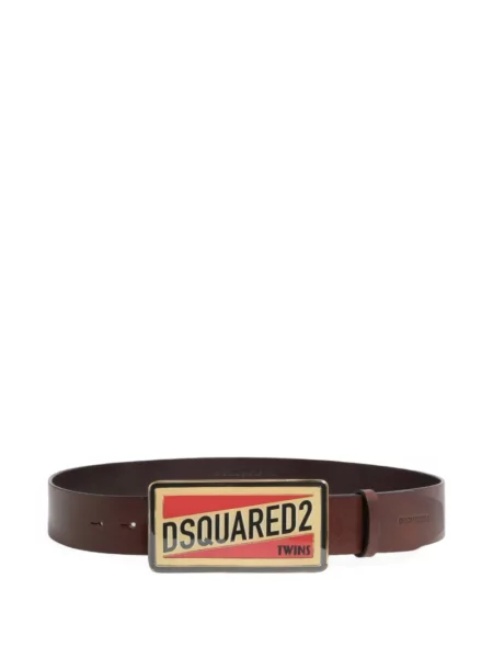 Curea Dsquared2 cu autograf maro
