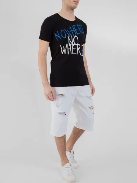 Джинсовые шорты Antony Morato белые