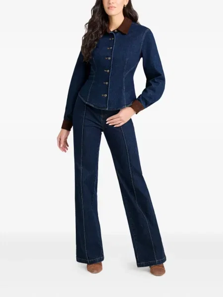 Pantaloni Cinq A Sept albastru