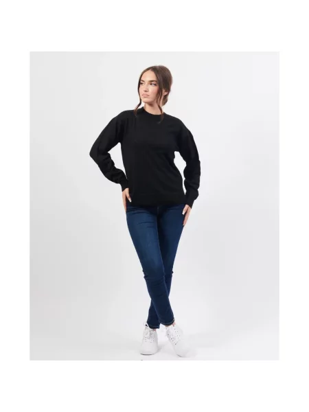 Sweter Armani Exchange wełniany czarny