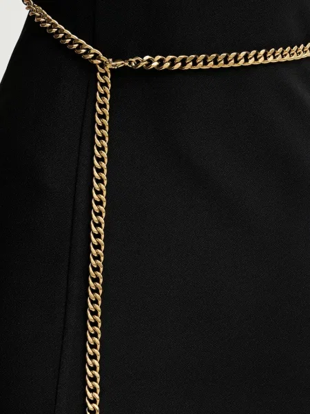 Платье миди Marciano Guess клеш черное