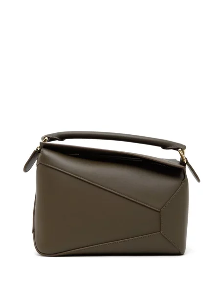 Geantă Loewe din piele verde
