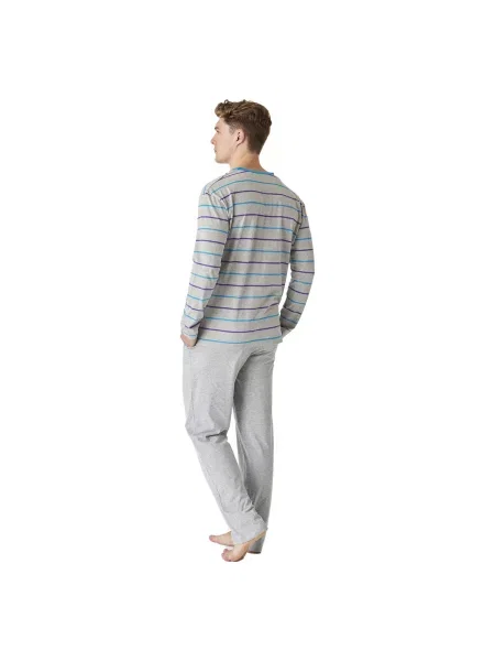 Pijamale J&j Brothers gri