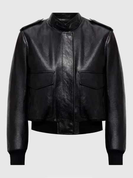 Шкіряна куртка Tom Ford чорна